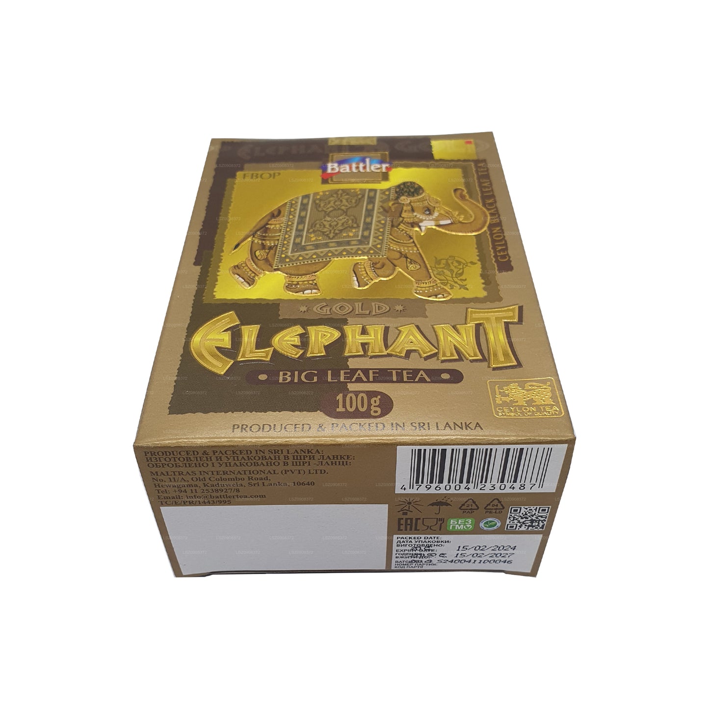 Battler Gold Elephant (100g) loser Blatttee