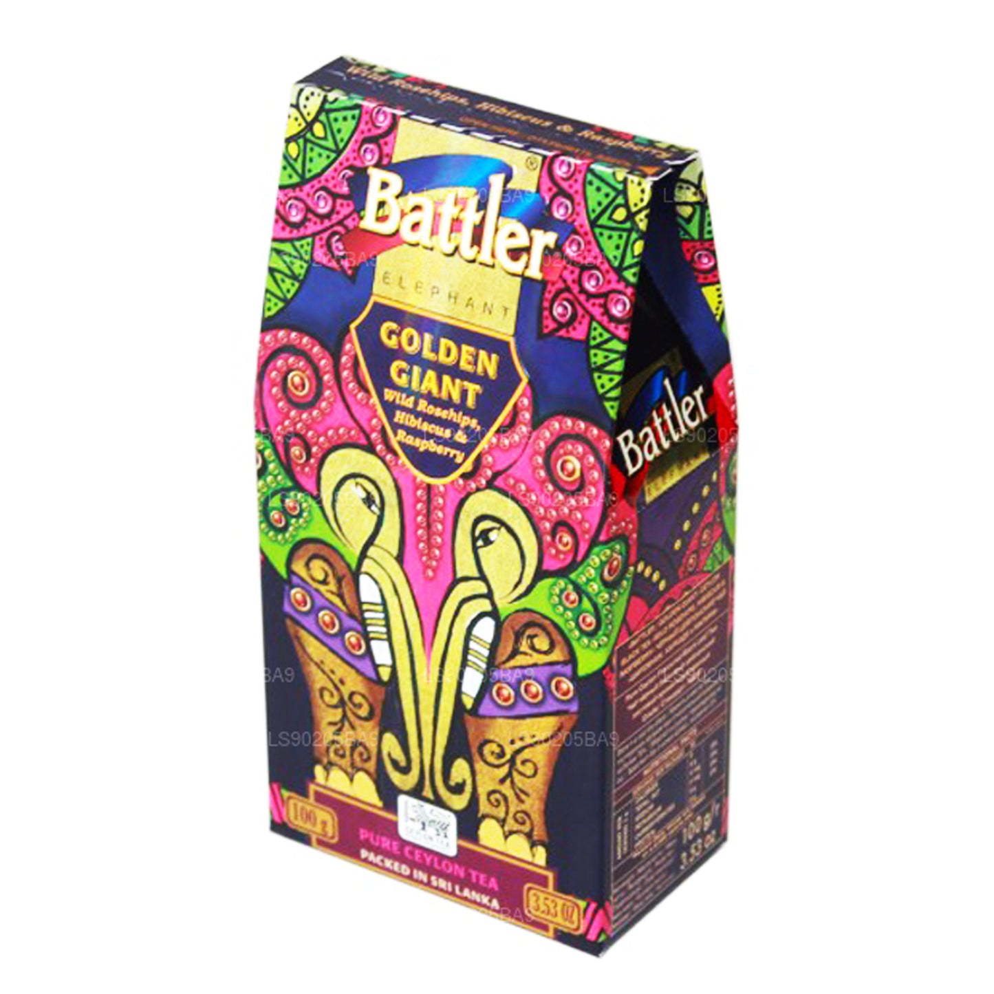 Battler Wild Hagebutte Hibiskus Himbeer Loser Tee (100 g) Kartonverpackung
