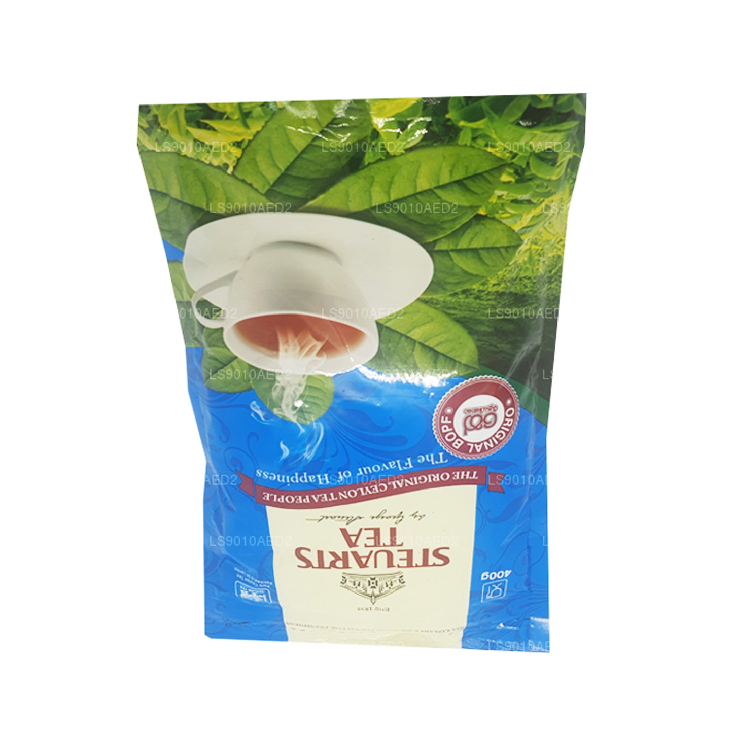 George Steuart Tea Premium Schwarzer Loseblatttee aus Ceylon BOPF (400 g)