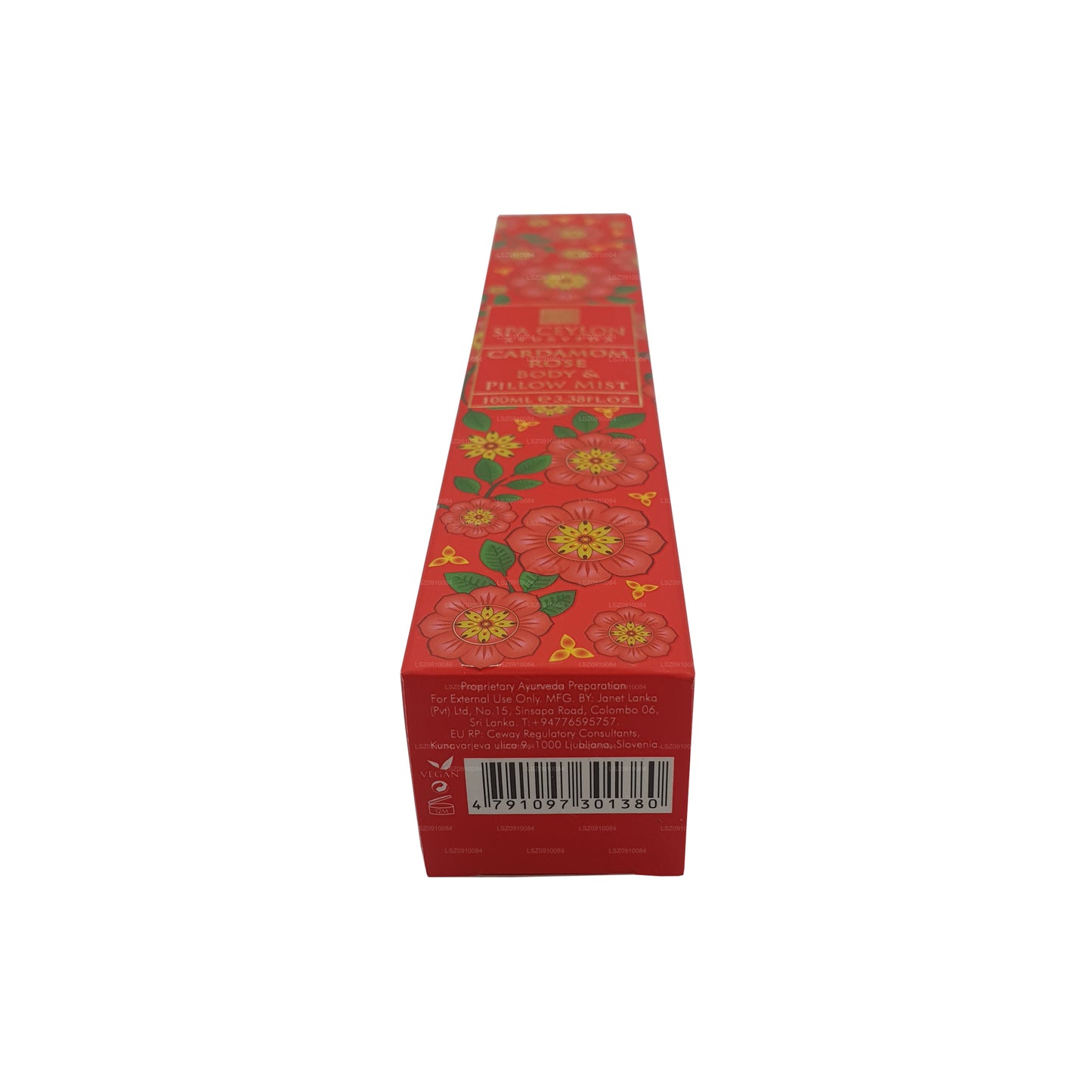 Spa Ceylon Cardamom Rose Körper- und Kissenspray (100 ml)
