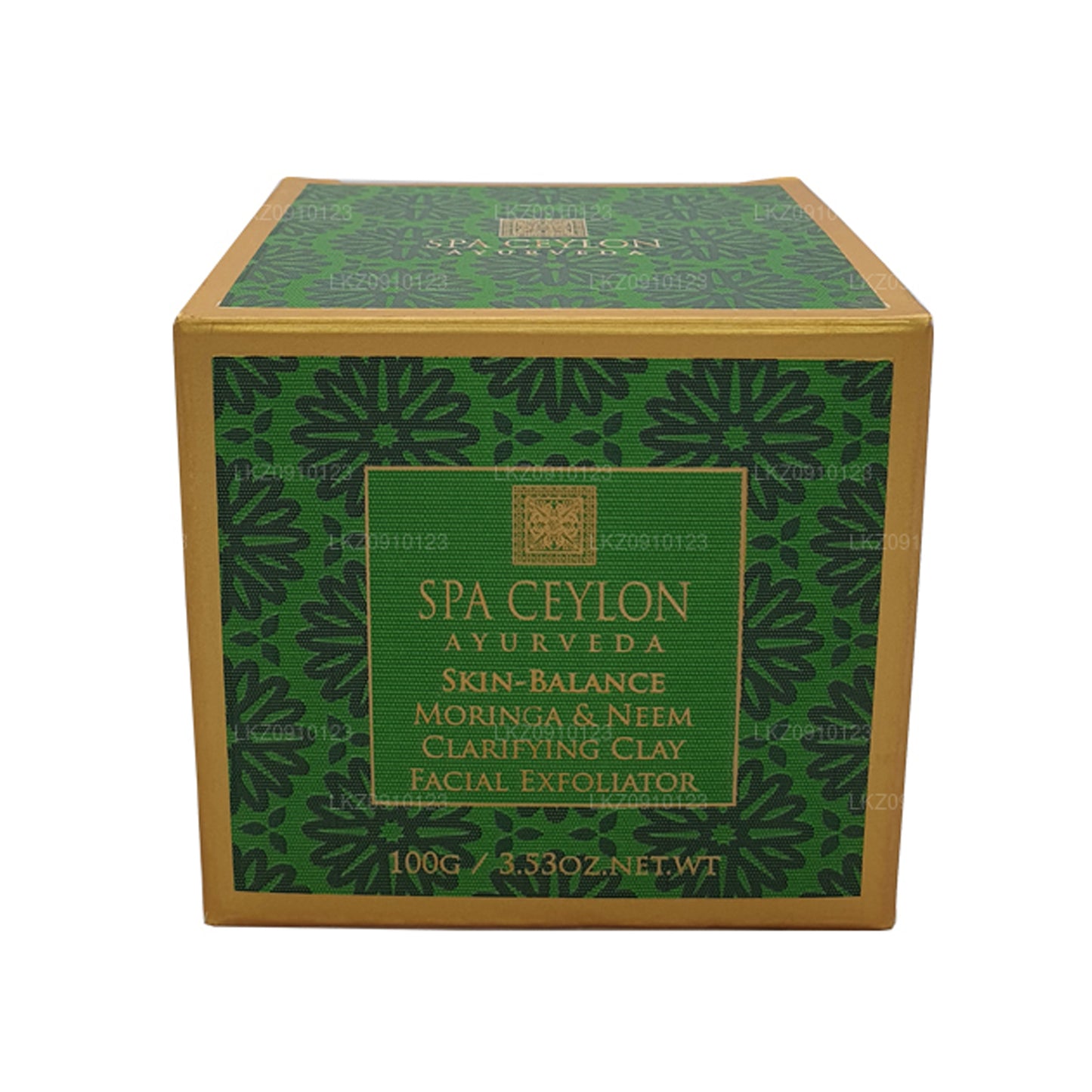 Spa Ceylon Skin Balance Gesichtspeeling mit Moringa und Neem, klärende Tonerde, 100 g