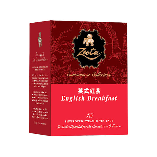 Zesta English Breakfast – 15 Pyramiden-Teebeutel (30 g)