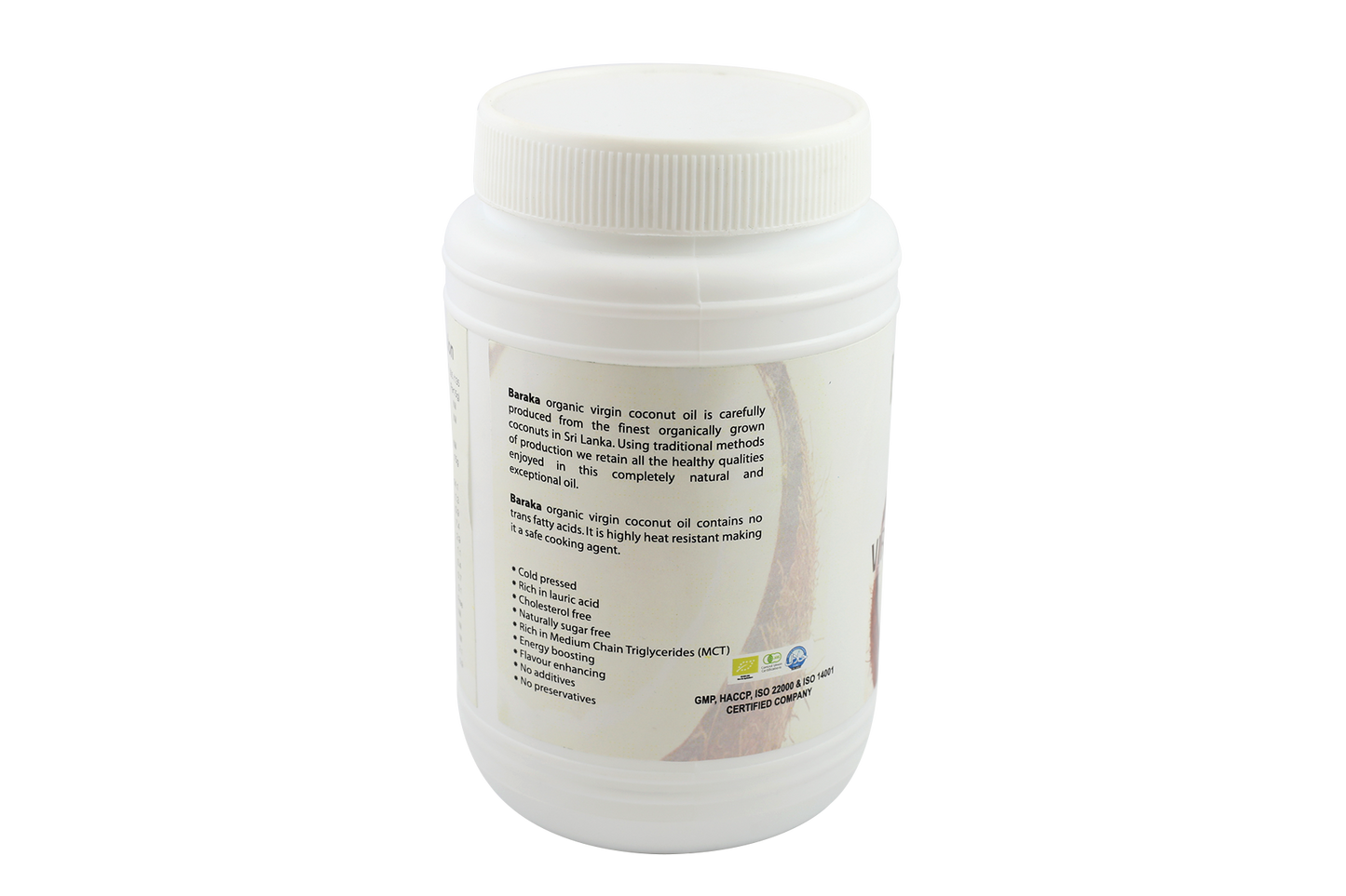 Baraka natives Kokosnussöl (HDPE) (300 ml)