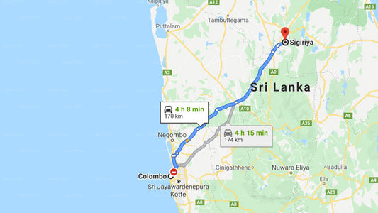 Privater Transfer von Colombo City nach Sigiriya City