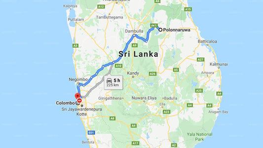 Privater Transfer von Polonnaruwa City nach Colombo City