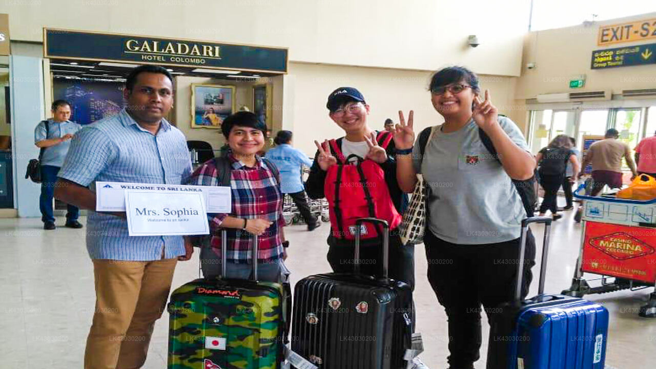 Transfer zwischen dem Flughafen Colombo (CMB) und der Cinnamon Citadel, Kandy