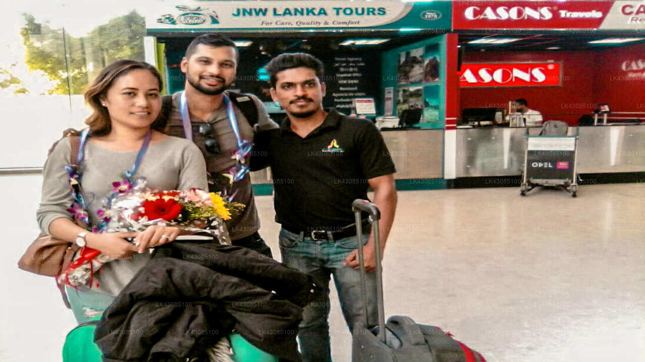 Transfer zwischen dem Flughafen Colombo (CMB) und dem Jayasinghe Holiday Resort, Kataragama