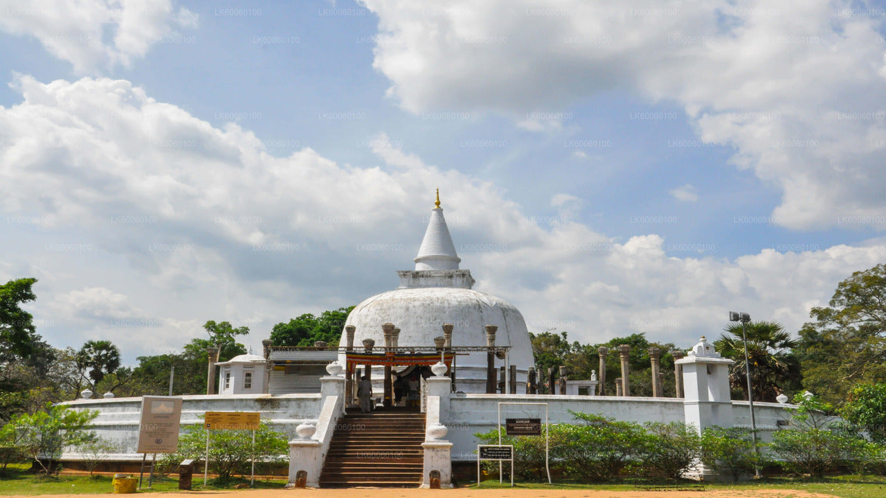Heilige Stadt Anuradhapura von Dambulla aus