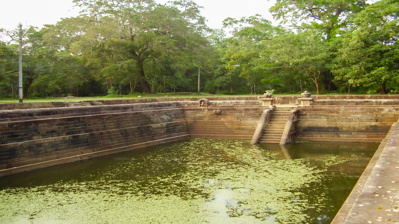 Heilige Stadt Anuradhapura von Dambulla aus