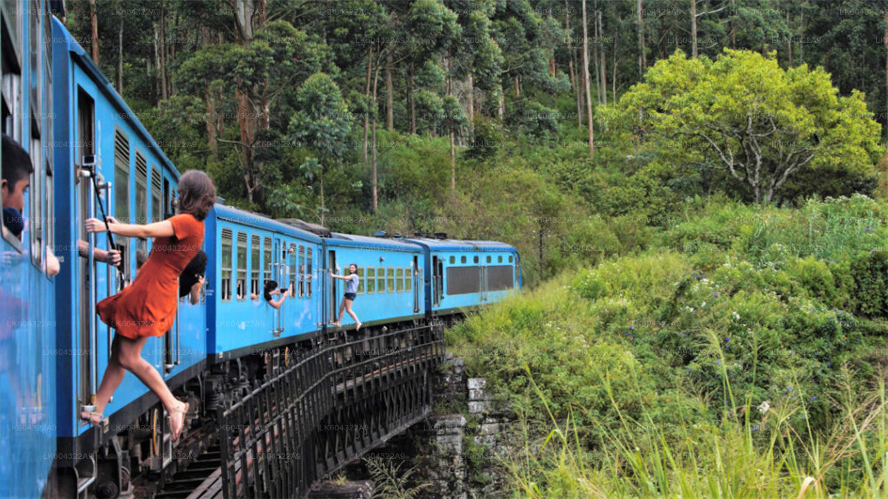 Malerische Zugfahrt von Kandy nach Nanu Oya