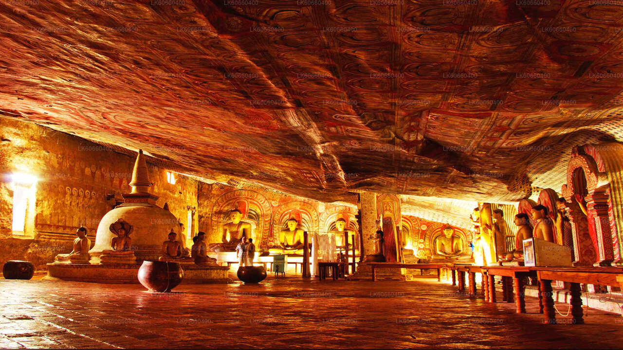 Sigiriya und Dambulla vom Mount Lavinia