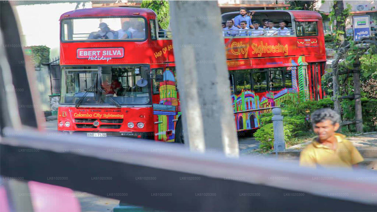 Stadtrundfahrt durch Kandy im offenen Bus