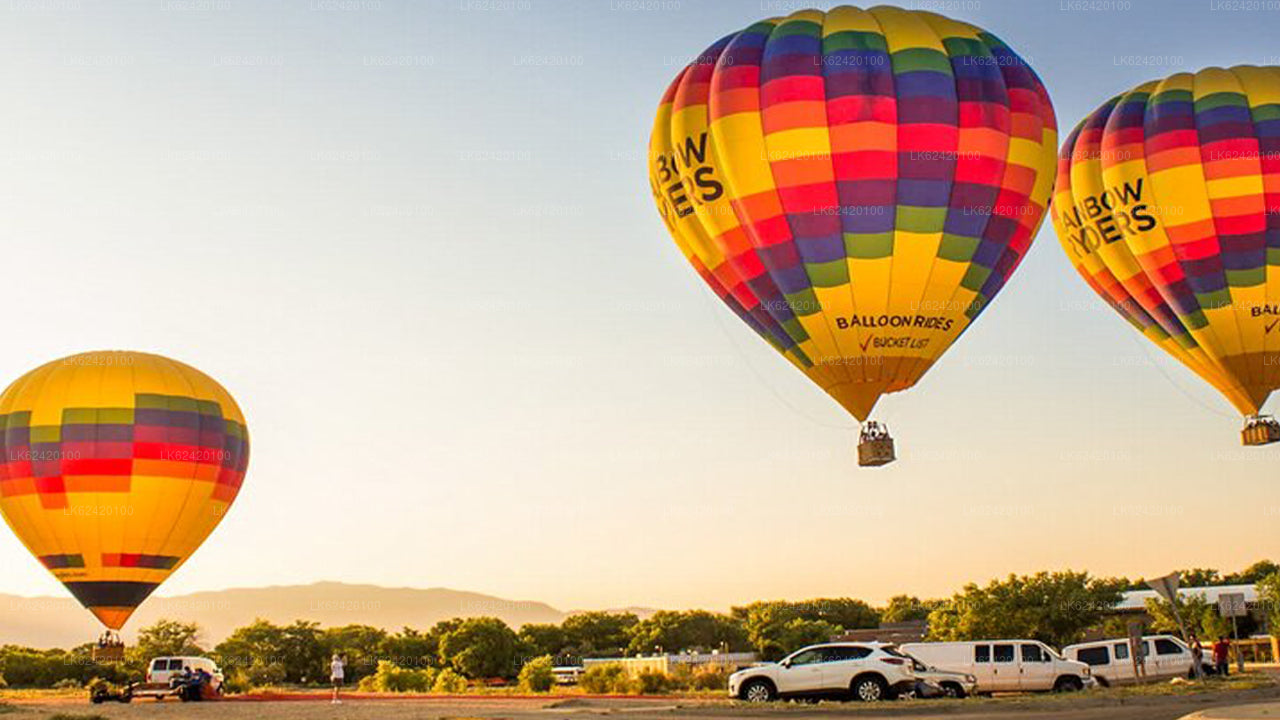 Fahrt mit dem Heißluftballon ab Kandalama