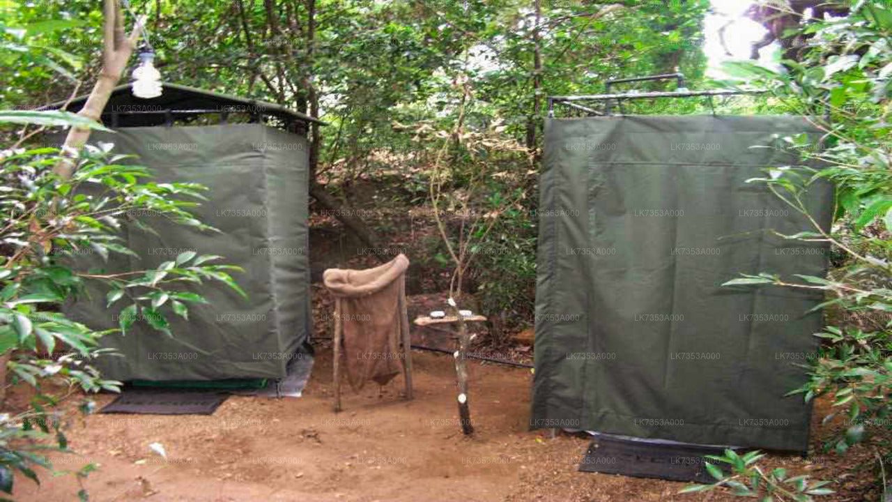 Zelten im Kumana-Nationalpark