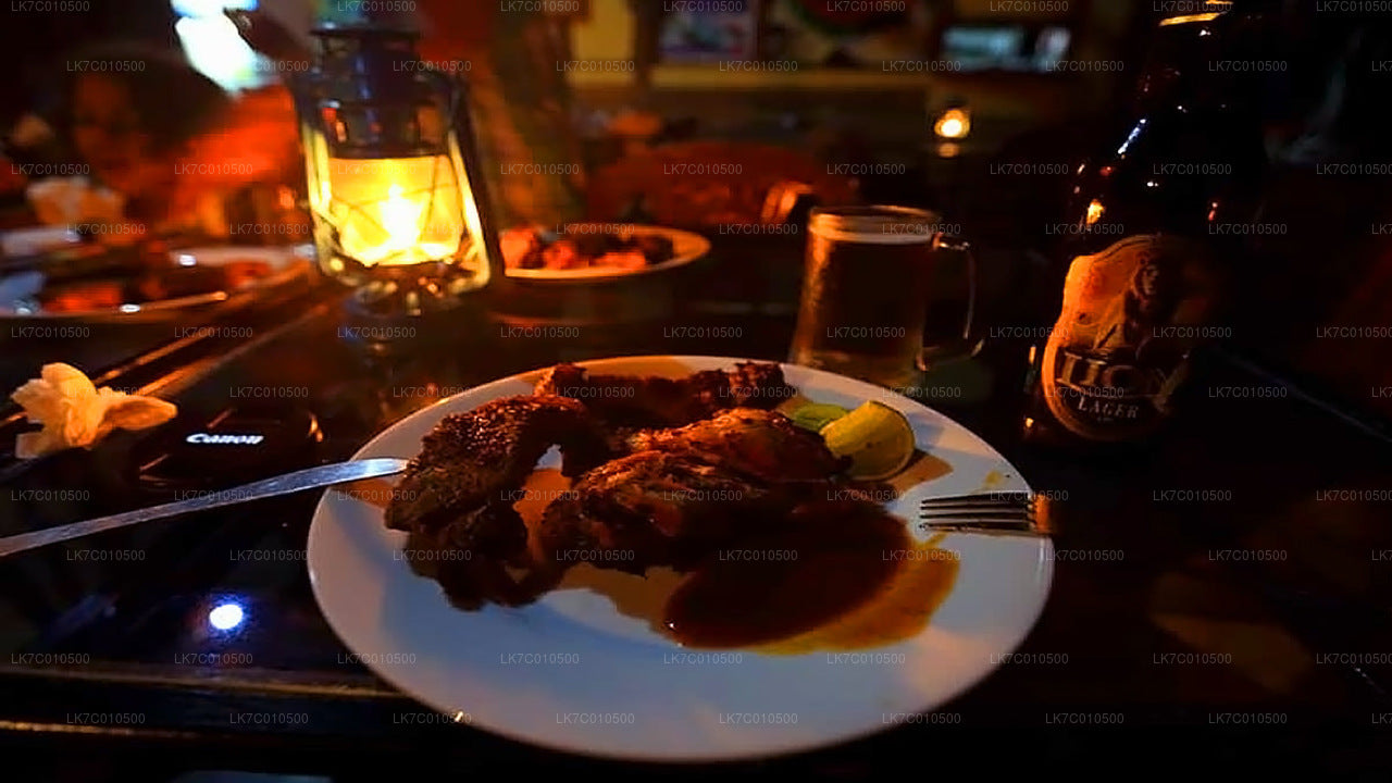 BBQ-Abendessen in einem Landhaus in Colombo