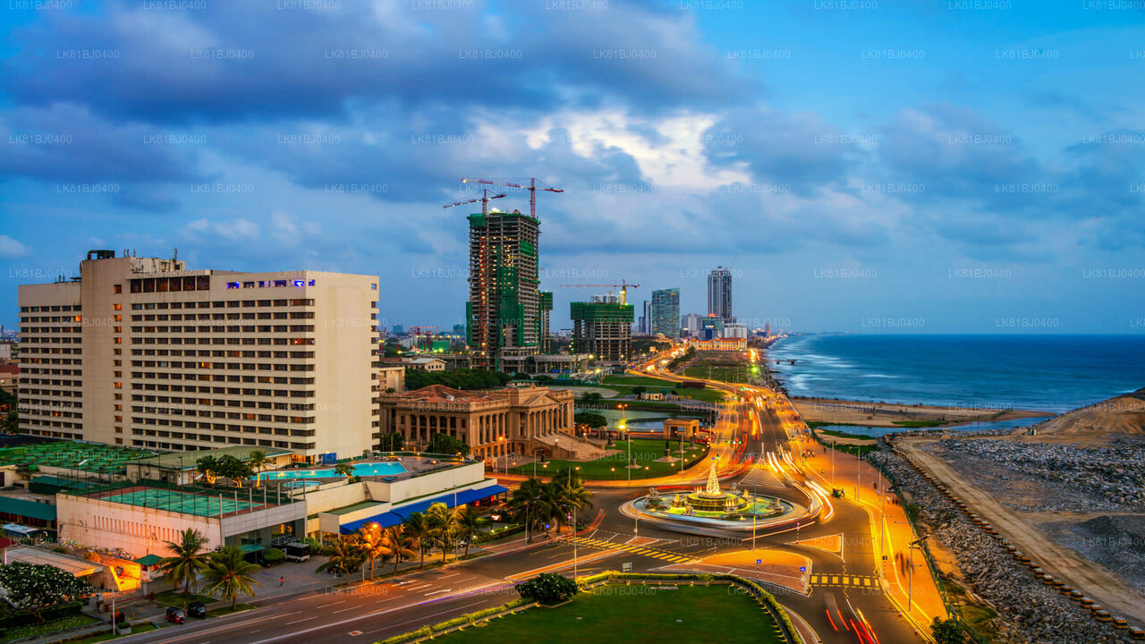 Stadtrundfahrt durch Colombo vom Hafen von Colombo