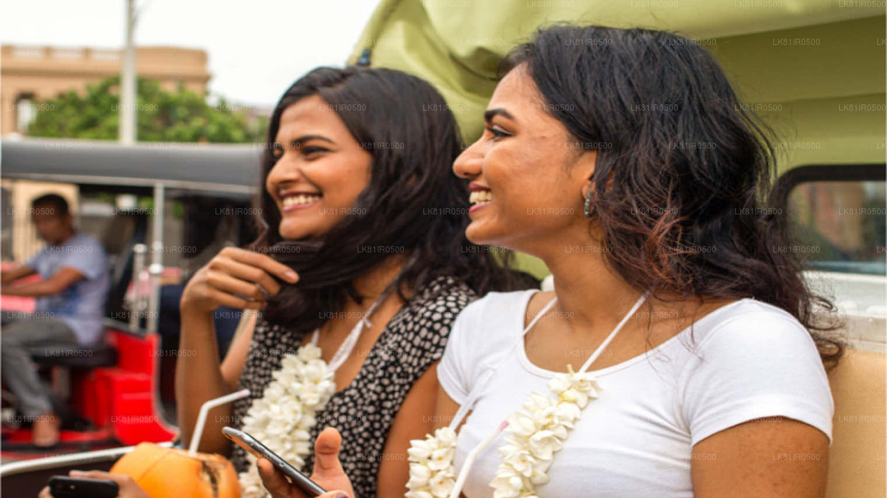 Colombo Tuk Tuk Safari vom Seehafen Colombo aus