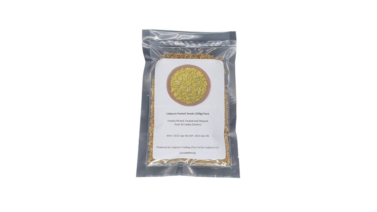 Lakpura-Fenchelsamen (100 g) Packung
