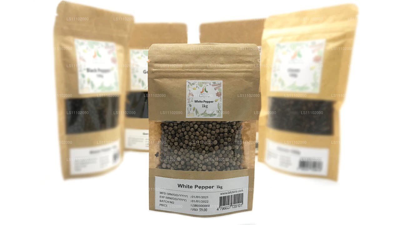 Lakpura Weißer Pfeffer ganz (1kg)