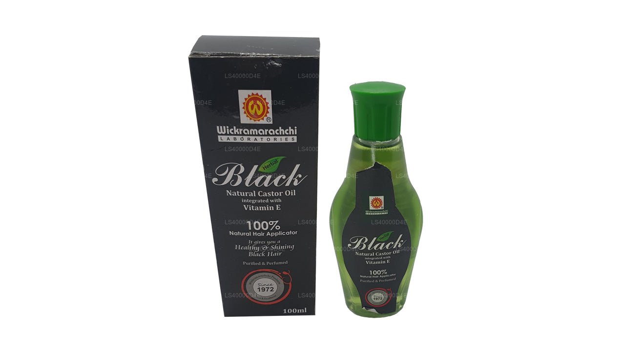 Wickramarachchi Labs Schwarzes Haaröl (100 ml)