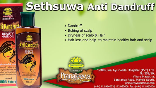 Sethsuwa Anti-Schuppen-Schönheits-Haaröl (100 ml)