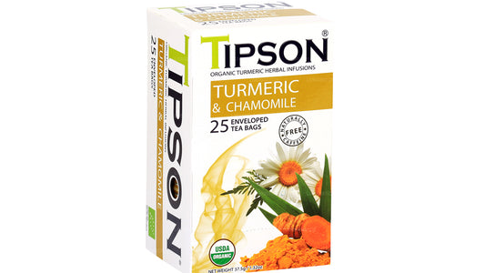 Tipson Tee Bio-Kurkuma und Kamille (37,5 g)