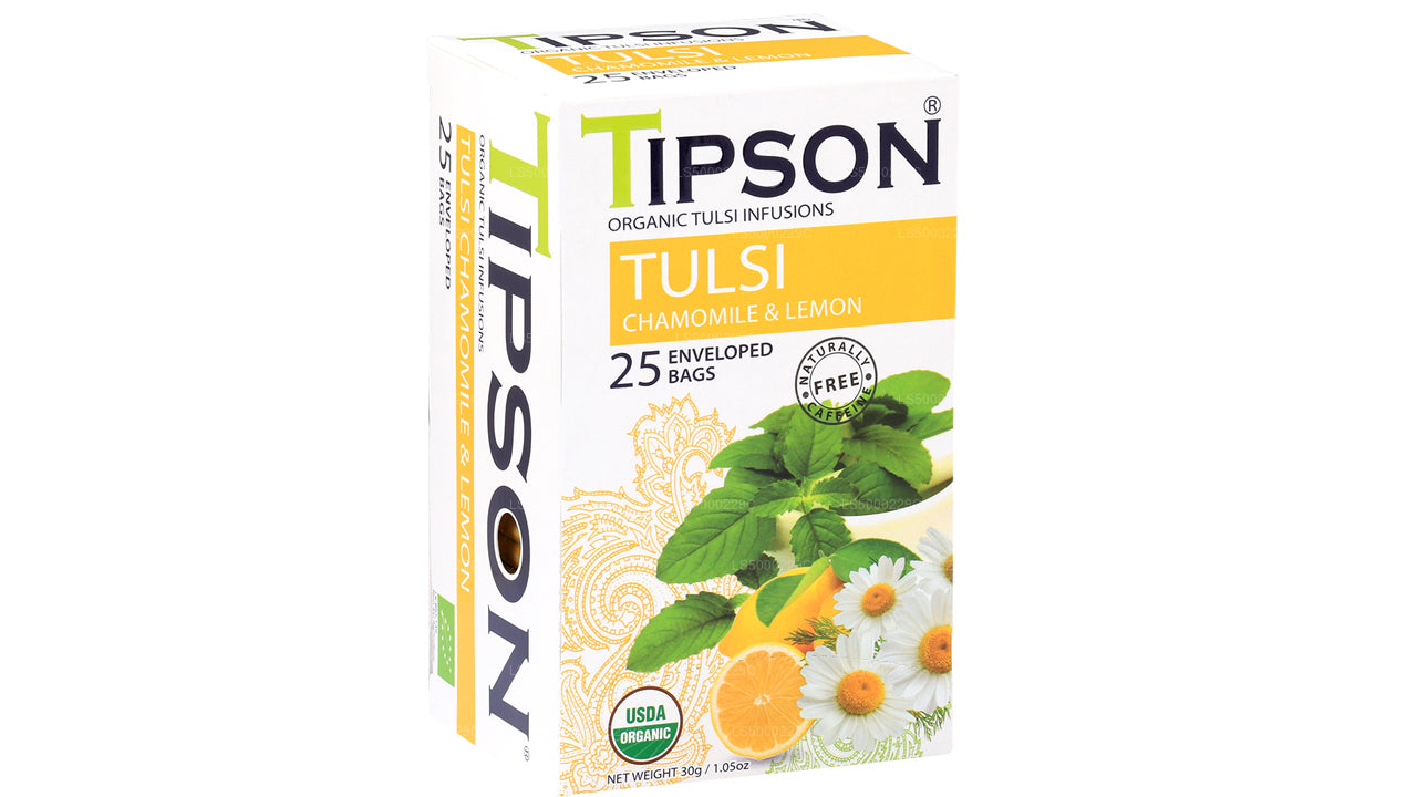 Tipson Tee Bio-Tulsi mit Kamillen-Zitrone (30g)