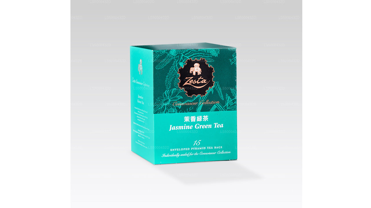 Zesta Jasmine Green Tea - 15 Pyramiden-Teebeutel (30 g)