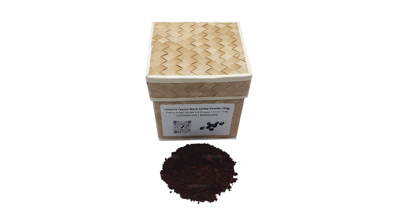 Lakpura Ceylon Schwarzkaffeepulver (50 g)