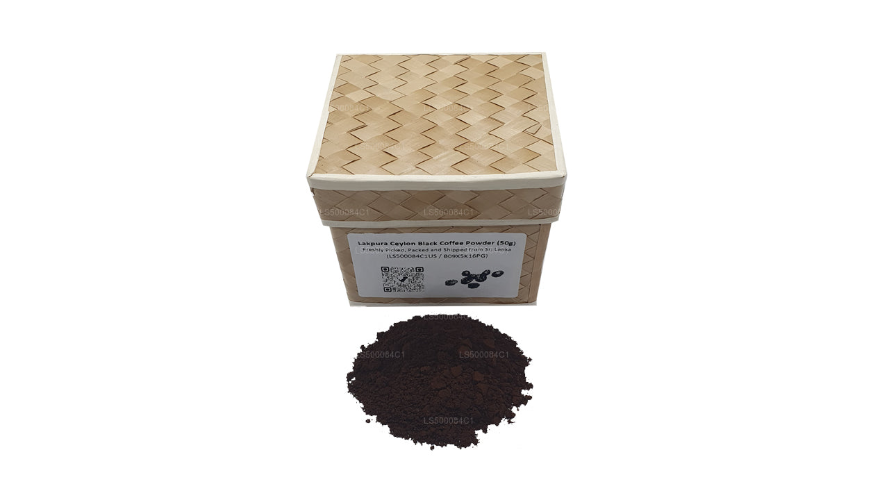 Lakpura Ceylon Schwarzkaffeepulver (50 g)