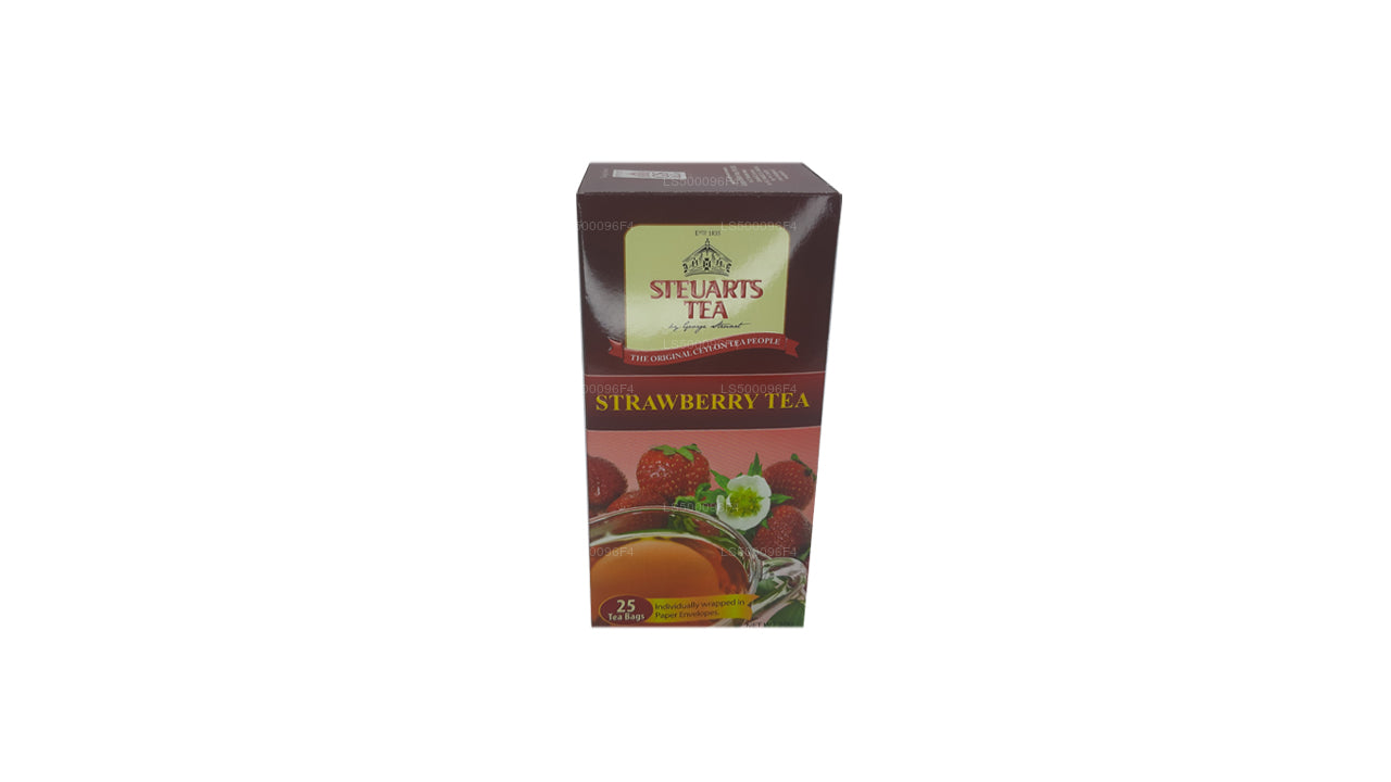 Steuarts Tea Erdbeertee (50 g), 25 Teebeutel