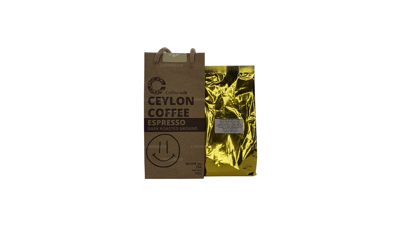 Espresso Dunkel gerösteter gemahlener Kaffee (100g)