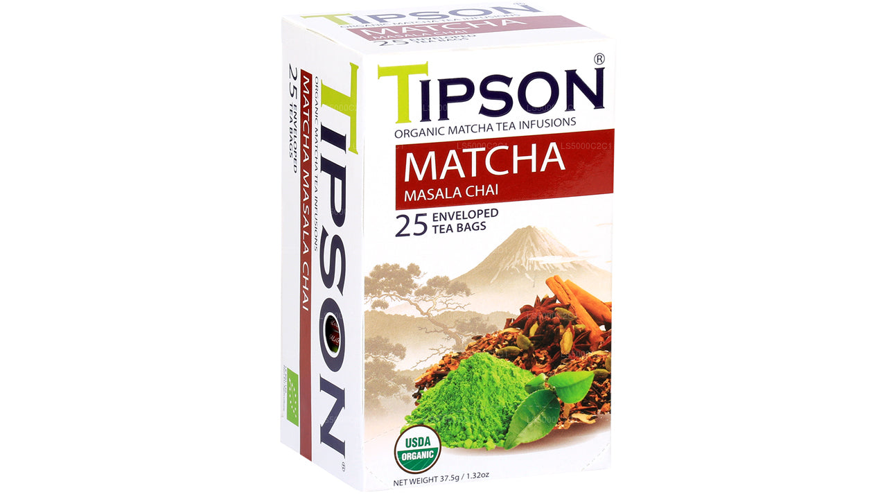 Tipson Tee Bio Matcha Masala Chai (37,5g)