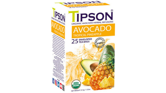 TIPSON – HERBAL – AVOCADO – BOX – FTBH – F&amp;PE – BIO – TROPISCHE ANANAS (37,5 g)