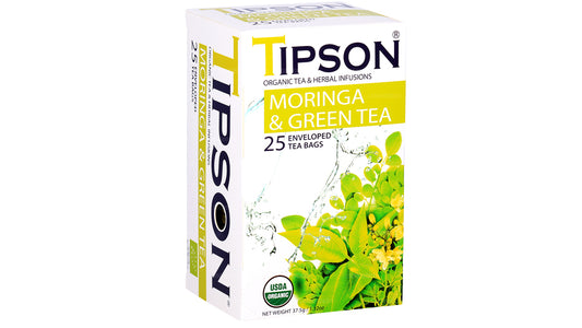 Tipson Tea Bio-Moringa und grüner Tee (37,5 g)