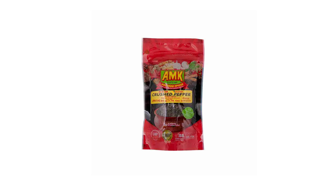 AMK Schwarzer zerstoßener Pfeffer (80g)