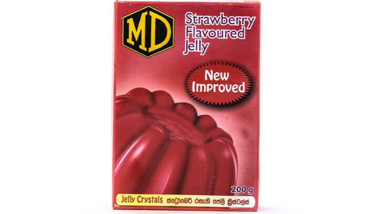 MD Jelly Crystal Erdbeere (200g)