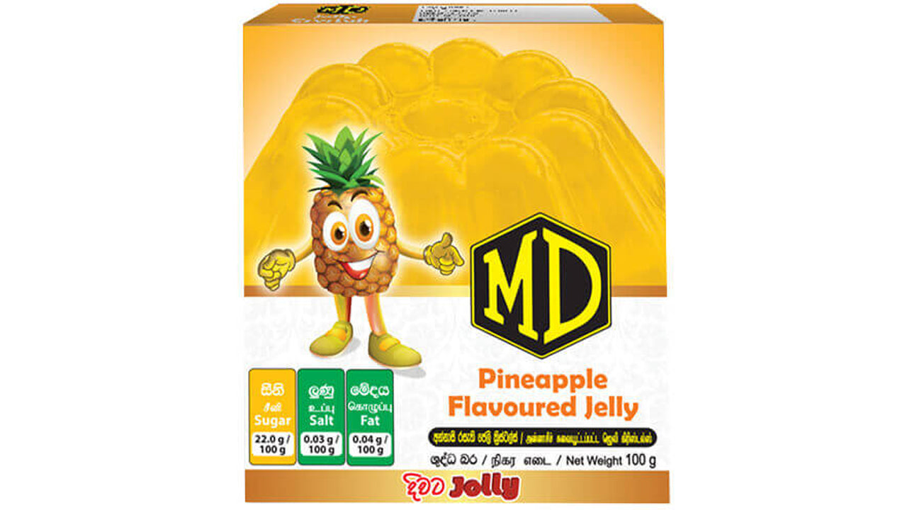 MD Jelly Crystal Ananas (100g)