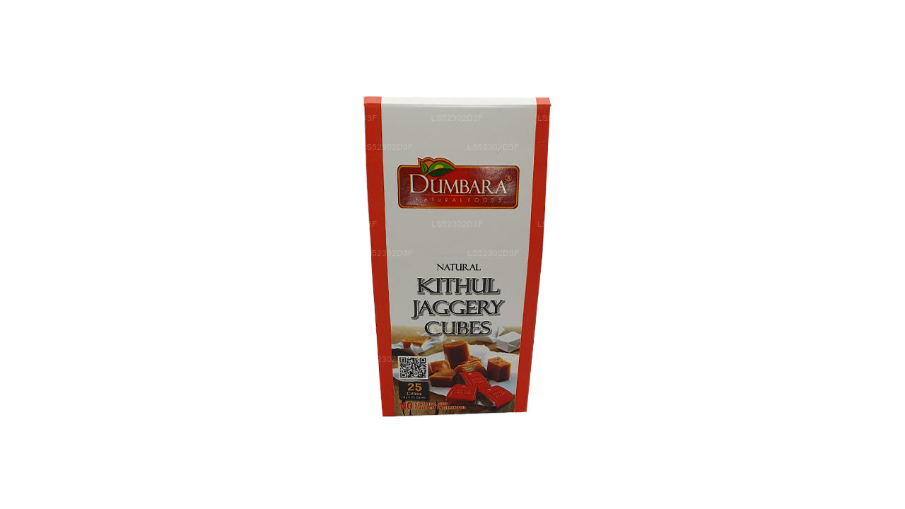 Dumbara Kithul Jaggery 8 g x 25 Würfel (200 g)
