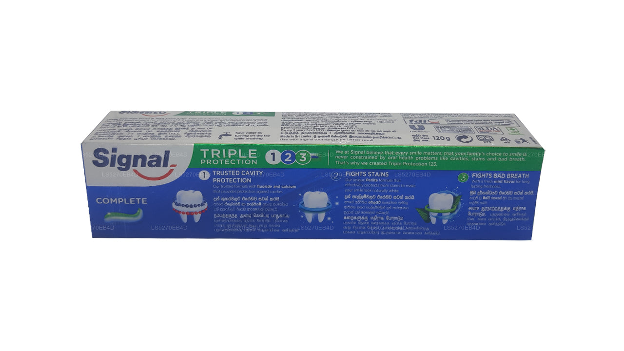 Signal Triple Protection Zahnpasta (120 g)