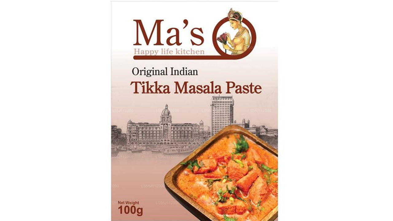MA's Kitchen Tikka Masala Paste aus biologischem Anbau (100 g)