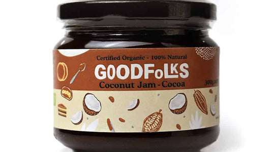 Goodfolks Kokosnussmarmelade mit Kakao (300 g)