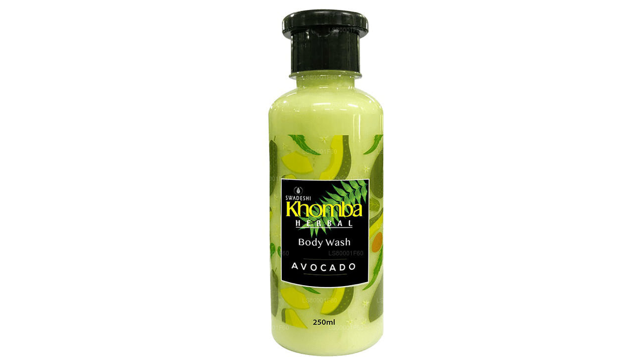 Swadeshi Khomba Avocado-Körperwaschmittel (250 ml)