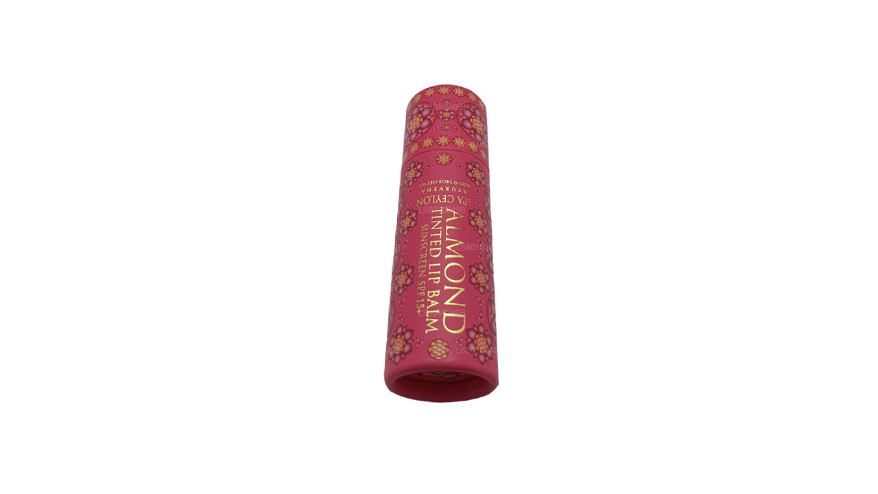 Spa Ceylon Mandel getönter Lippenbalsam – Lotus SPF 15+