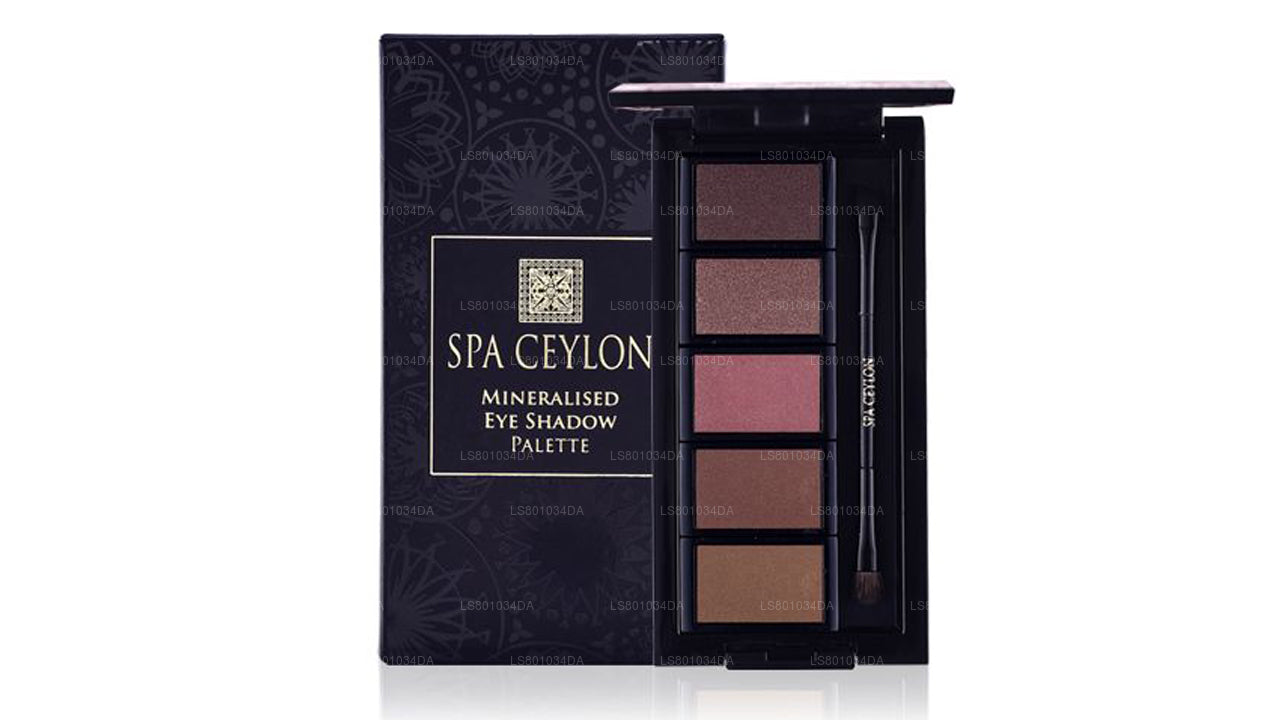 Spa Ceylon Mineralisierte Lidschatten-Palette – A