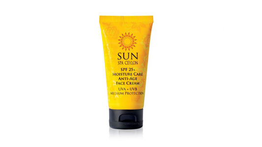 Spa Ceylon SUN - Feuchtigkeitspflege - Anti Age - Gesichtscreme „LSF 25+“ (50ml)