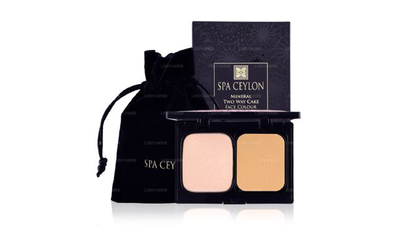 Spa Ceylon Mineral Two Way Cake Face Color Compact 02 – Goldene Pflaume