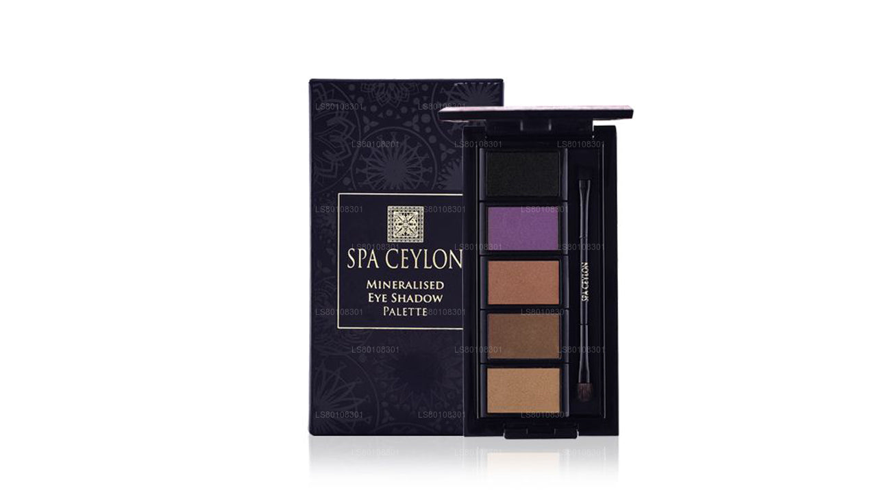 Spa Ceylon Mineralisierte Lidschatten-Palette – B