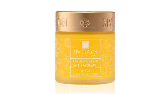 Spa Ceylon Ceylon Orange mit Avocado – Lippenschlafmaske (50 g)