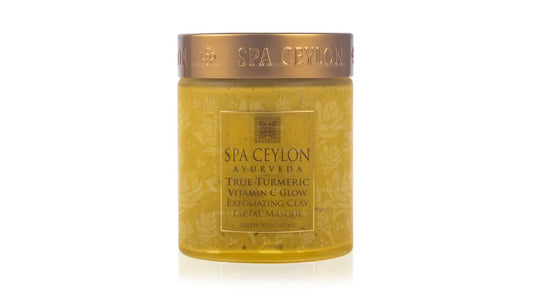 Spa Ceylon True Curmeric — Vitamin C Glow — Peeling-Gesichtsmaske auf Tonerde (200 g)